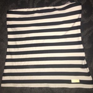 striped tube top
